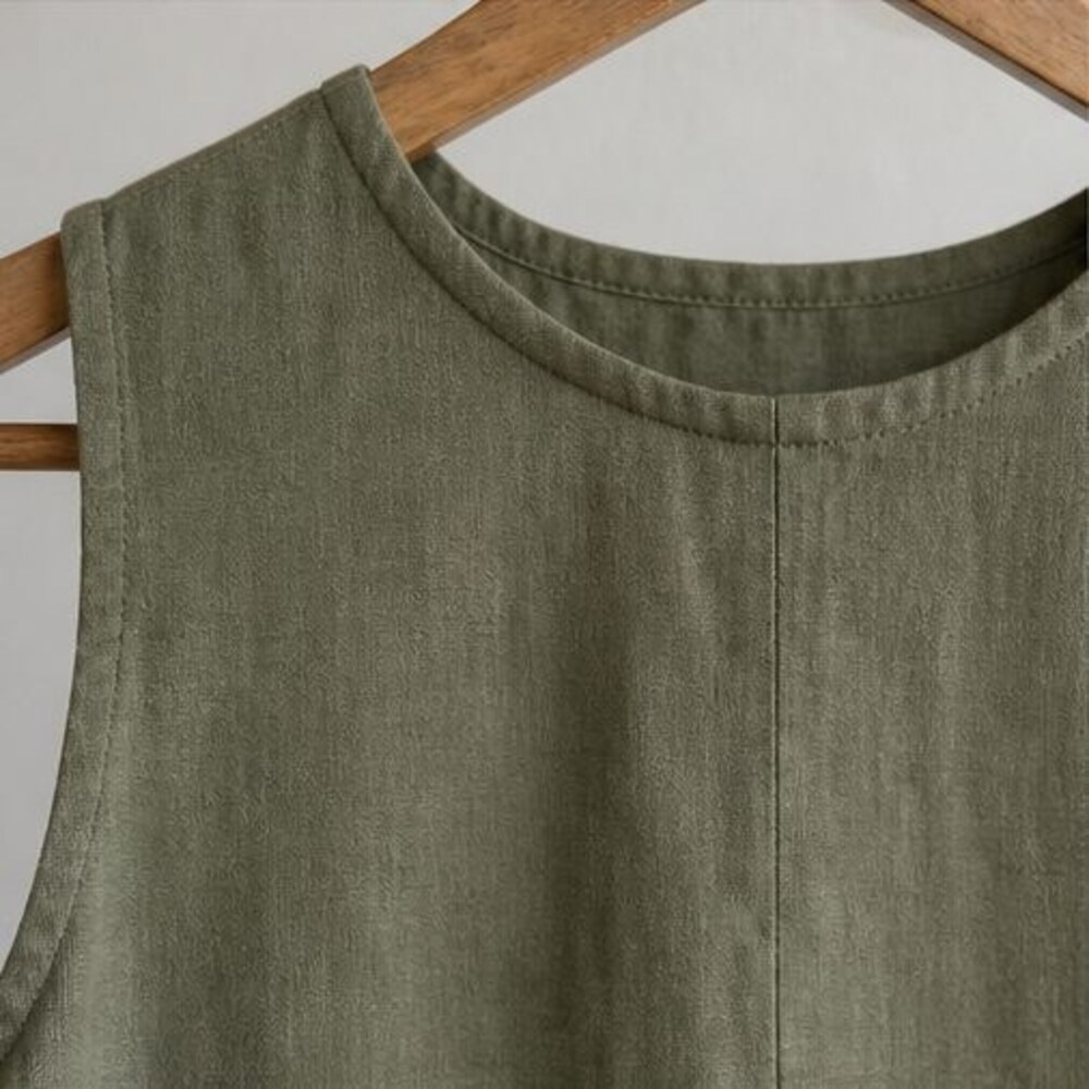 Rust V Neck Top - Picture 4 of 6